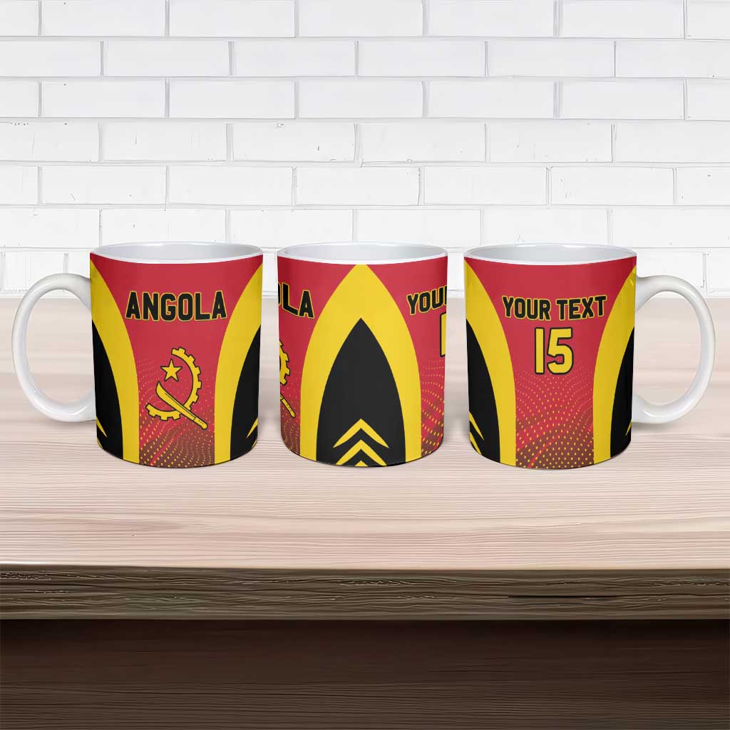 Angola Basketball Custom Ceramic Mug Go Champions - Wonder Print Shop