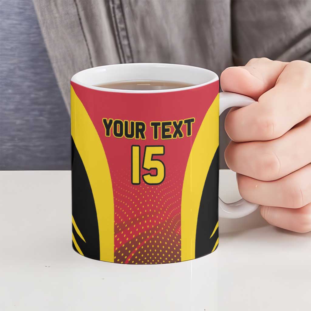 Angola Basketball Custom Ceramic Mug Go Champions - Wonder Print Shop