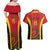 Angola Basketball Custom Couples Matching Off Shoulder Maxi Dress and Hawaiian Shirt Go Champions - Wonder Print Shop