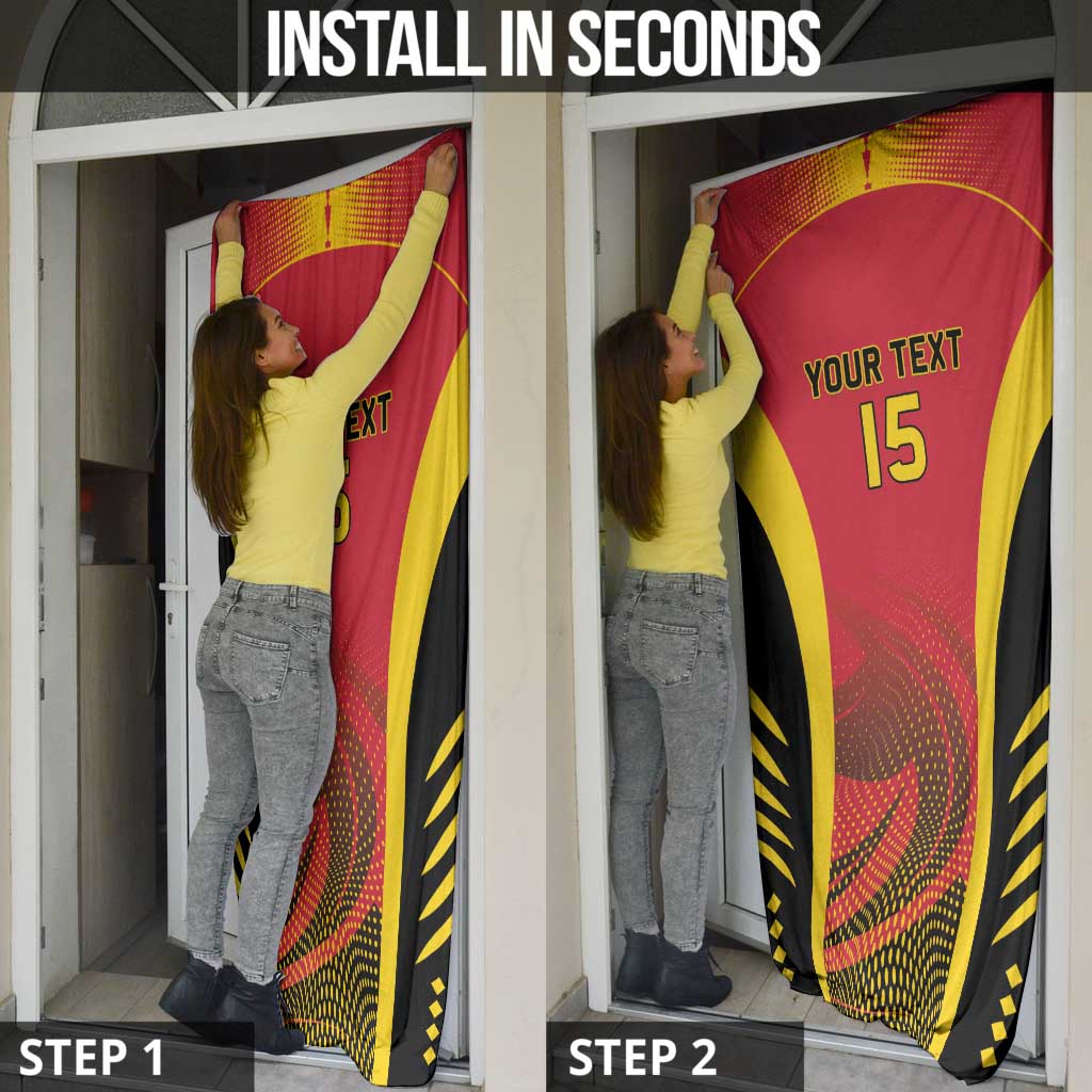 Angola Basketball Custom Door Cover Go Champions - Wonder Print Shop