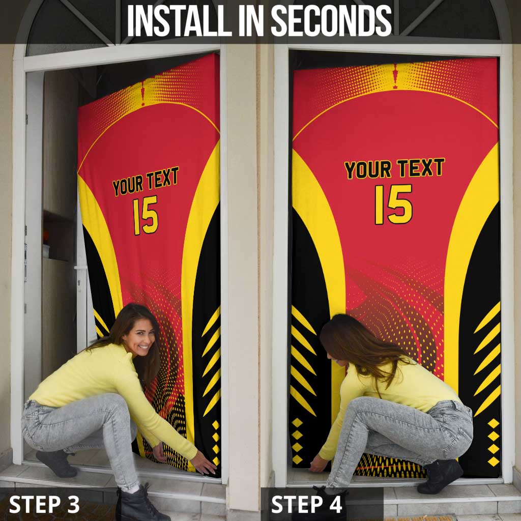 Angola Basketball Custom Door Cover Go Champions - Wonder Print Shop