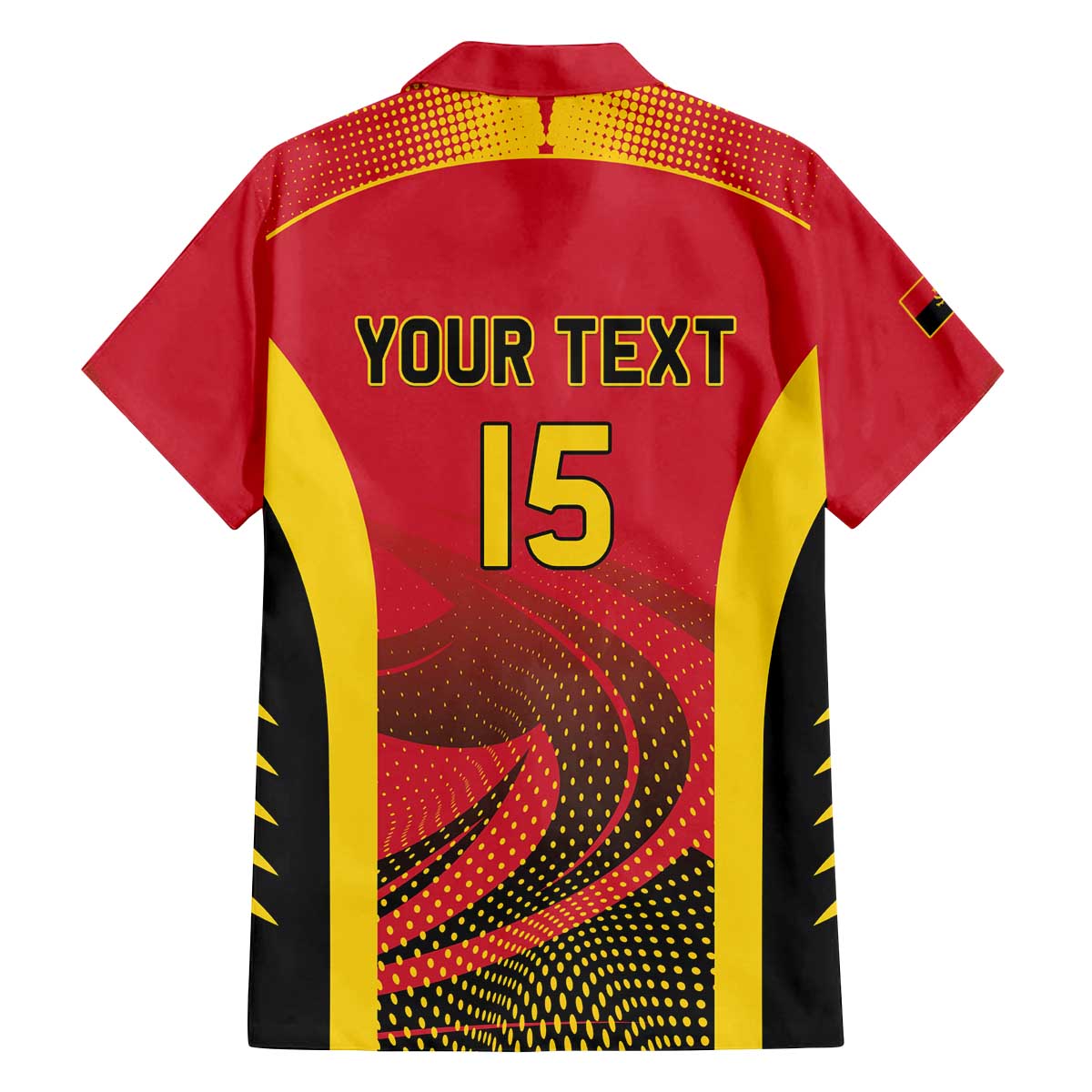 Angola Basketball Custom Family Matching Off The Shoulder Long Sleeve Dress and Hawaiian Shirt Go Champions - Wonder Print Shop