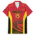 Angola Basketball Custom Family Matching Short Sleeve Bodycon Dress and Hawaiian Shirt Go Champions - Wonder Print Shop