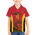Angola Basketball Custom Family Matching Short Sleeve Bodycon Dress and Hawaiian Shirt Go Champions - Wonder Print Shop
