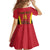 Angola Basketball Custom Family Matching Summer Maxi Dress and Hawaiian Shirt Go Champions - Wonder Print Shop