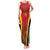 Angola Basketball Custom Family Matching Tank Maxi Dress and Hawaiian Shirt Go Champions - Wonder Print Shop