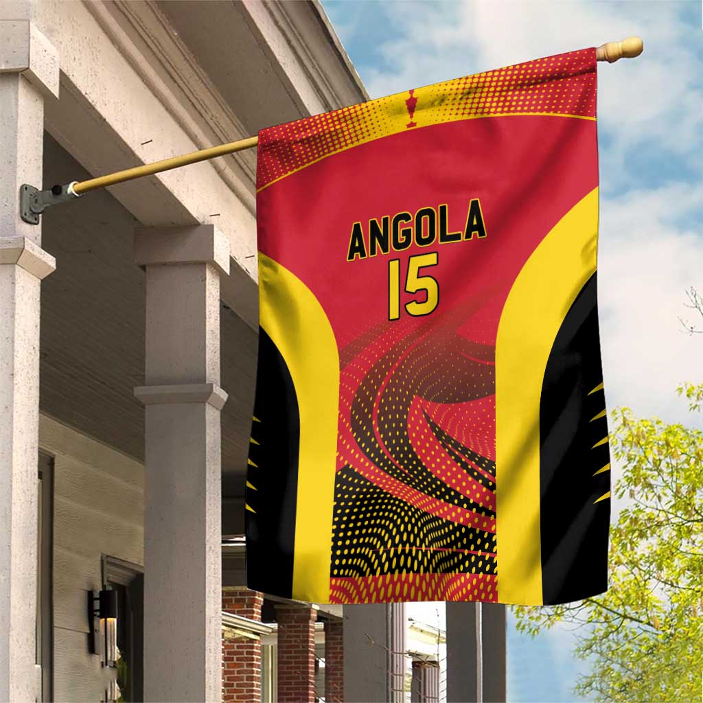 Angola Basketball Custom Garden Flag Go Champions - Wonder Print Shop