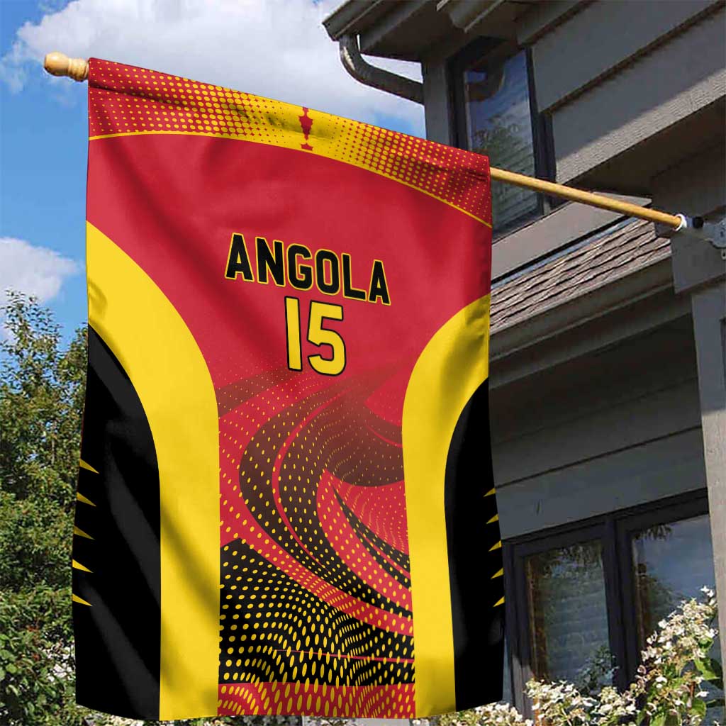 Angola Basketball Custom Garden Flag Go Champions - Wonder Print Shop