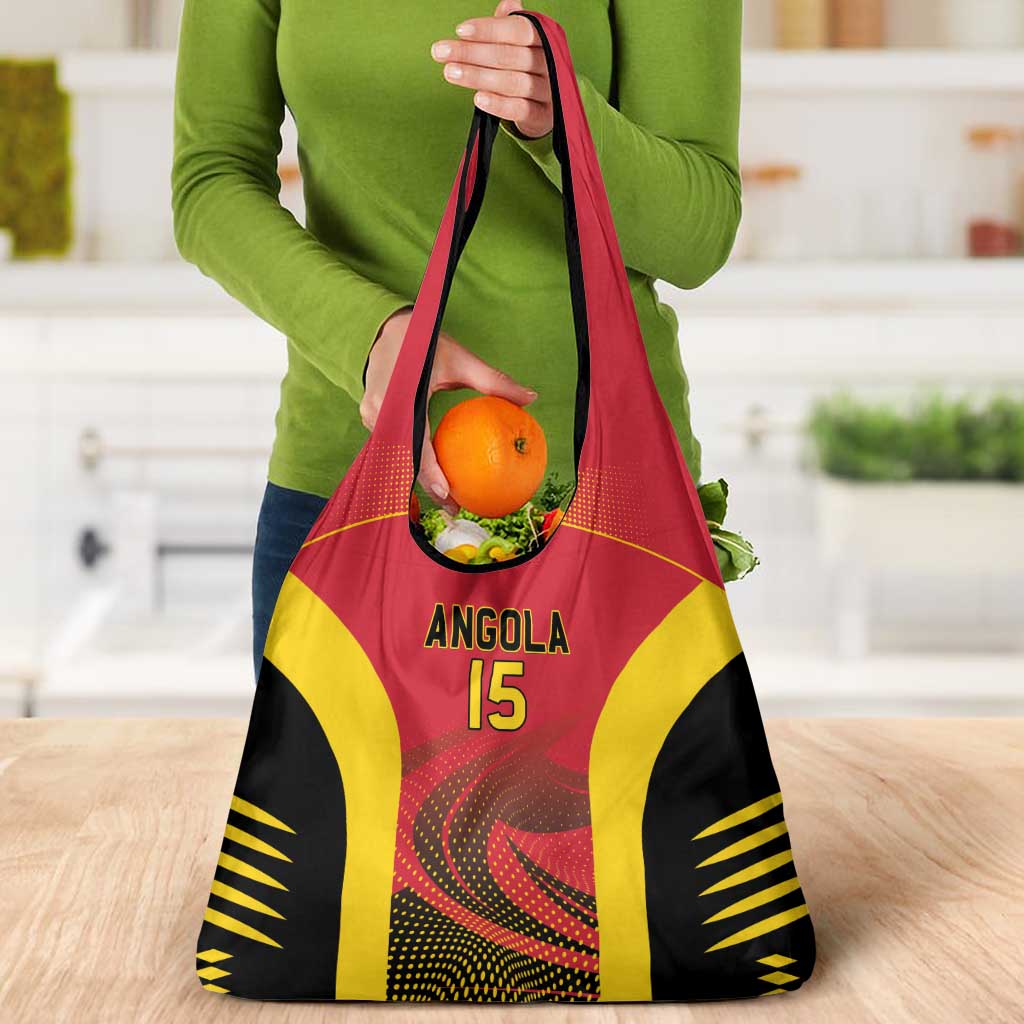 Angola Basketball Custom Grocery Bag Go Champions - Wonder Print Shop