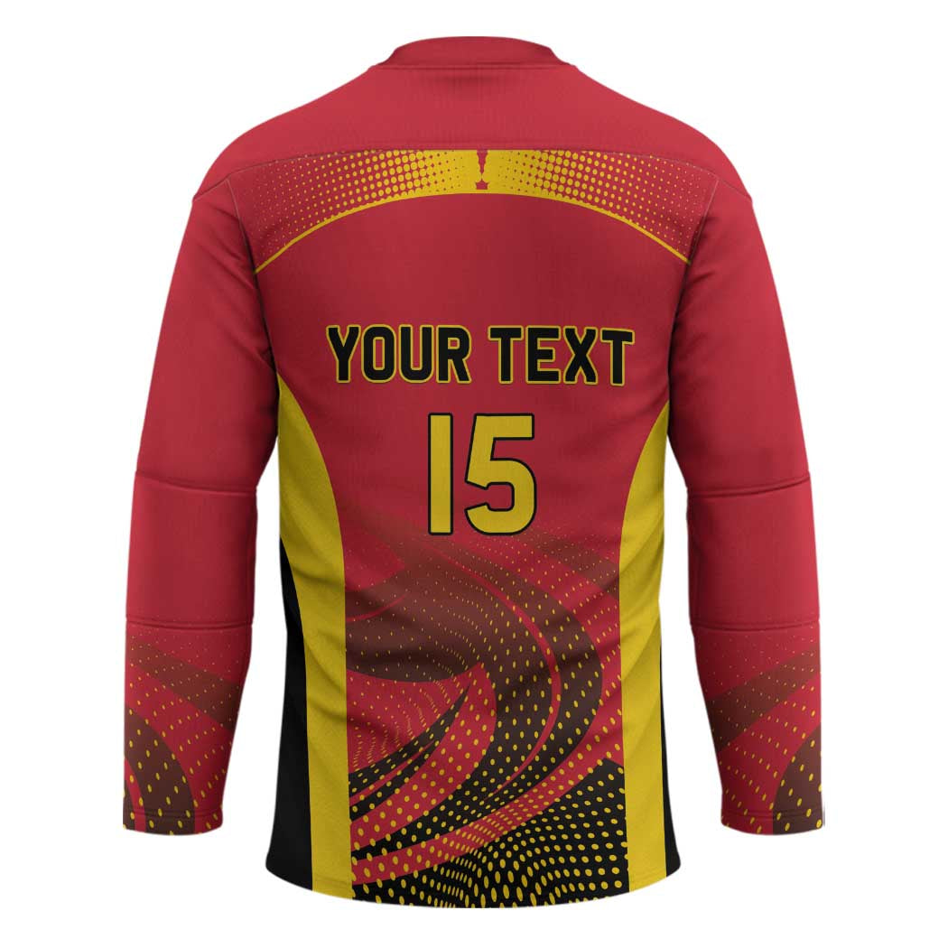 Angola Basketball Custom Hockey Jersey Go Champions - Wonder Print Shop