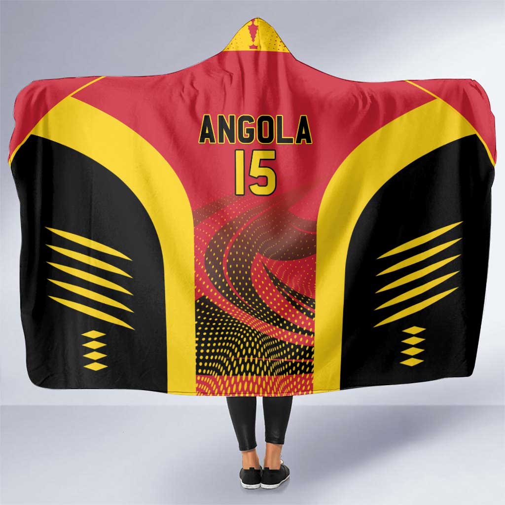 Angola Basketball Custom Hooded Blanket Go Champions - Wonder Print Shop
