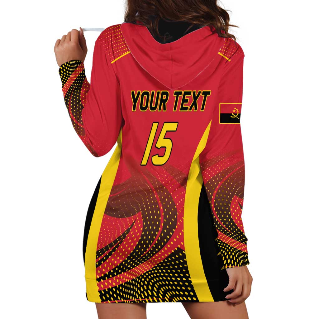 Angola Basketball Custom Hoodie Dress Go Champions - Wonder Print Shop