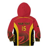 Angola Basketball Custom Kid Hoodie Go Champions - Wonder Print Shop