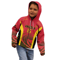 Angola Basketball Custom Kid Hoodie Go Champions - Wonder Print Shop