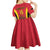 Angola Basketball Custom Kid Short Sleeve Dress Go Champions - Wonder Print Shop