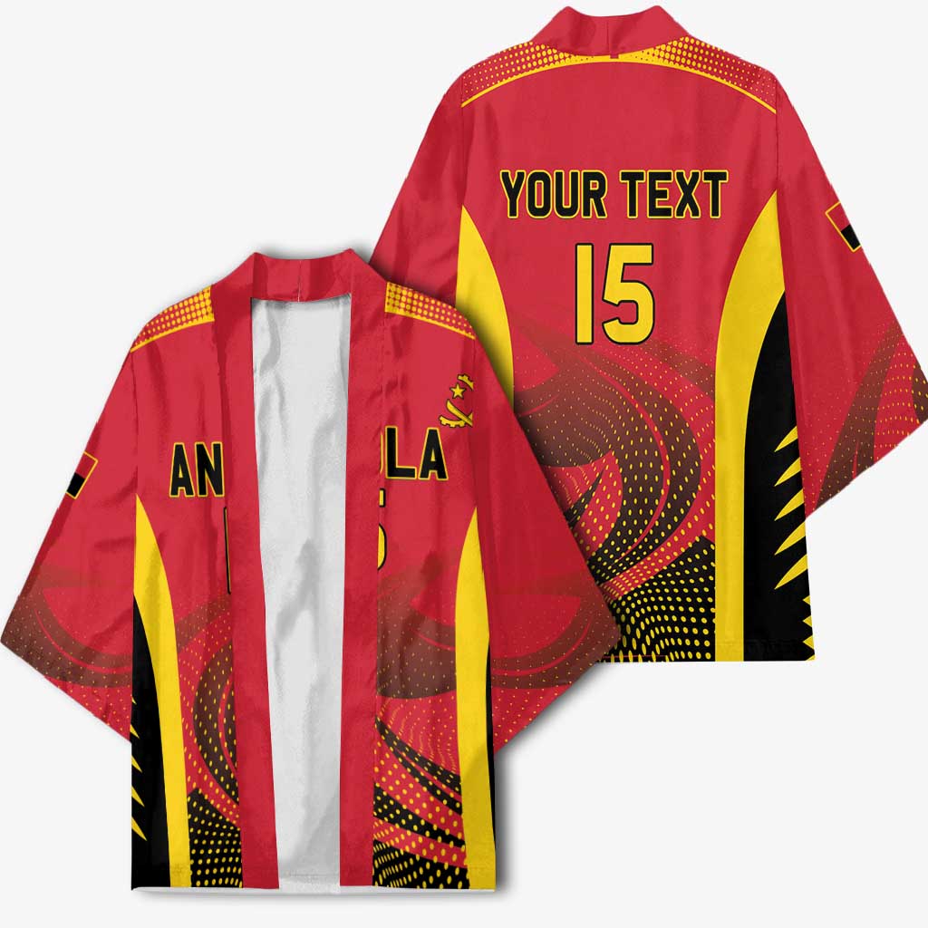 Angola Basketball Custom Kimono Go Champions - Wonder Print Shop