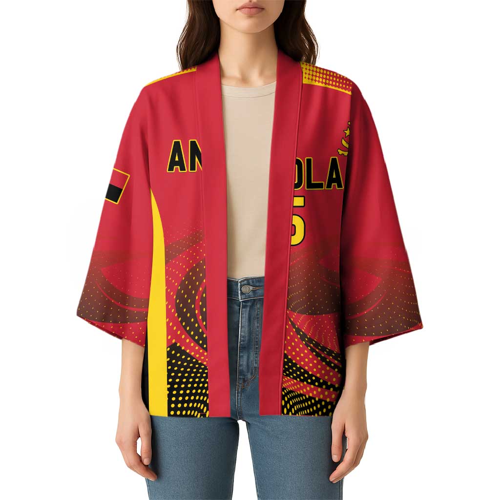 Angola Basketball Custom Kimono Go Champions - Wonder Print Shop