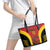 Angola Basketball Custom Leather Tote Bag Go Champions - Wonder Print Shop
