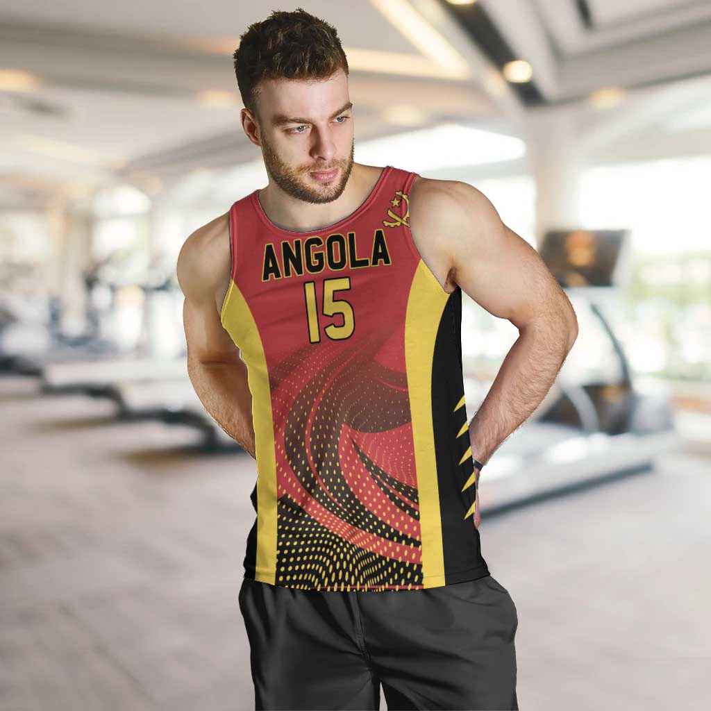Angola Basketball Custom Men Tank Top Go Champions - Wonder Print Shop