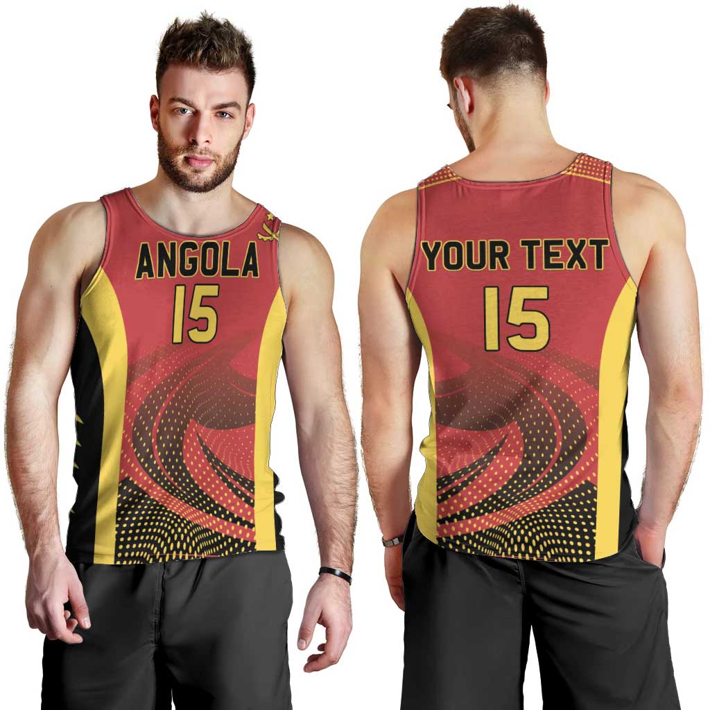 Angola Basketball Custom Men Tank Top Go Champions - Wonder Print Shop
