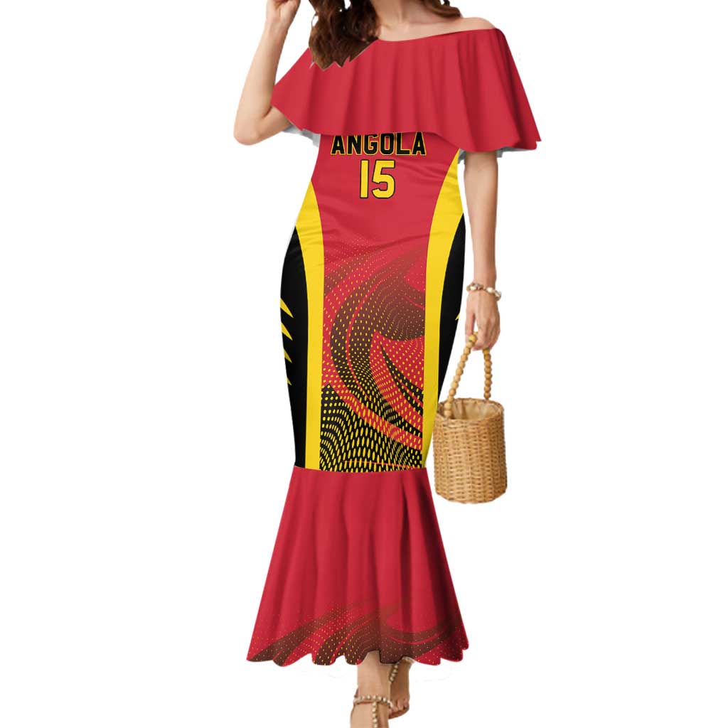Angola Basketball Custom Mermaid Dress Go Champions - Wonder Print Shop