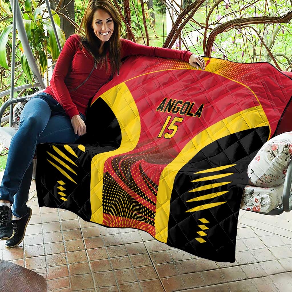 Angola Basketball Custom Quilt Go Champions - Wonder Print Shop