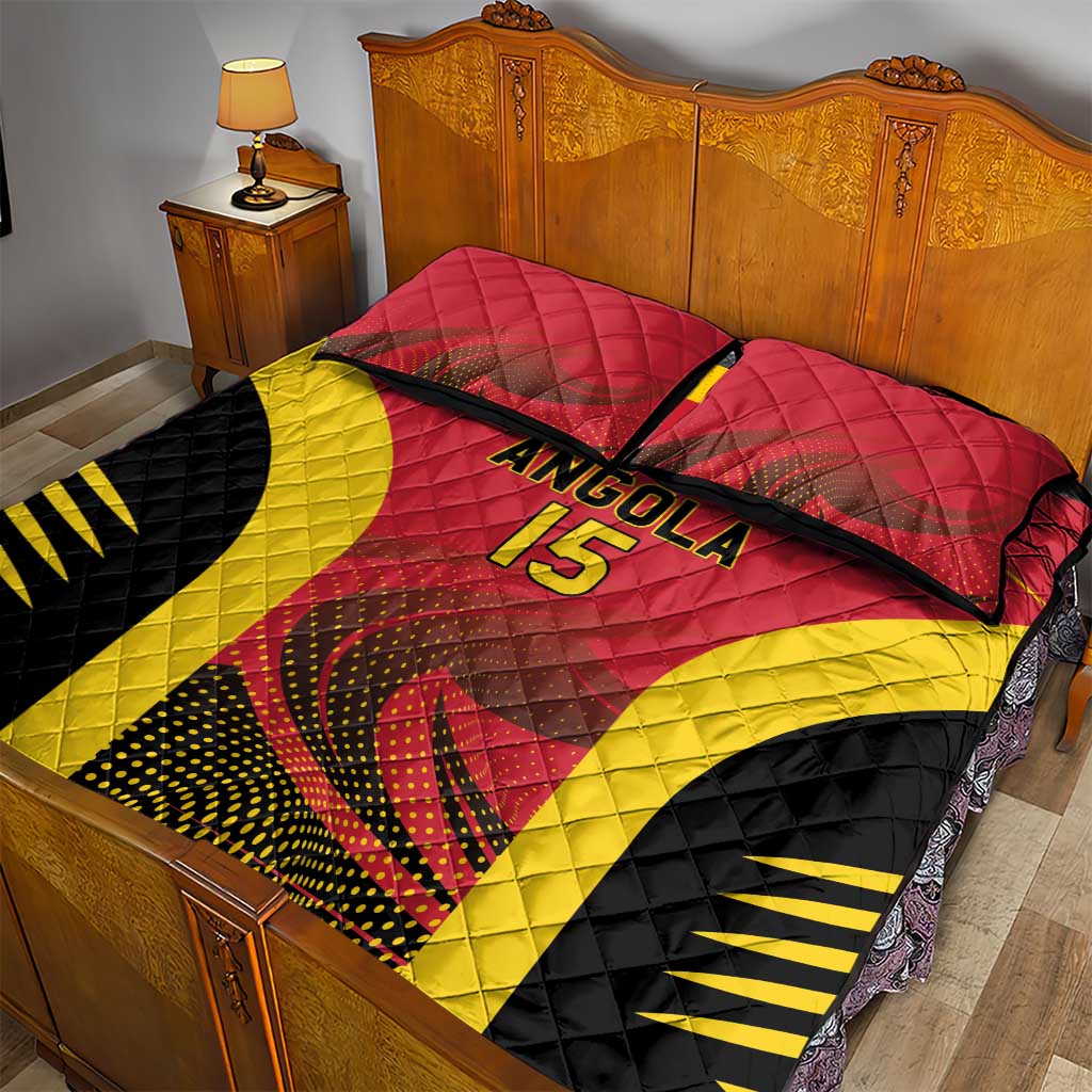 Angola Basketball Custom Quilt Bed Set Go Champions - Wonder Print Shop
