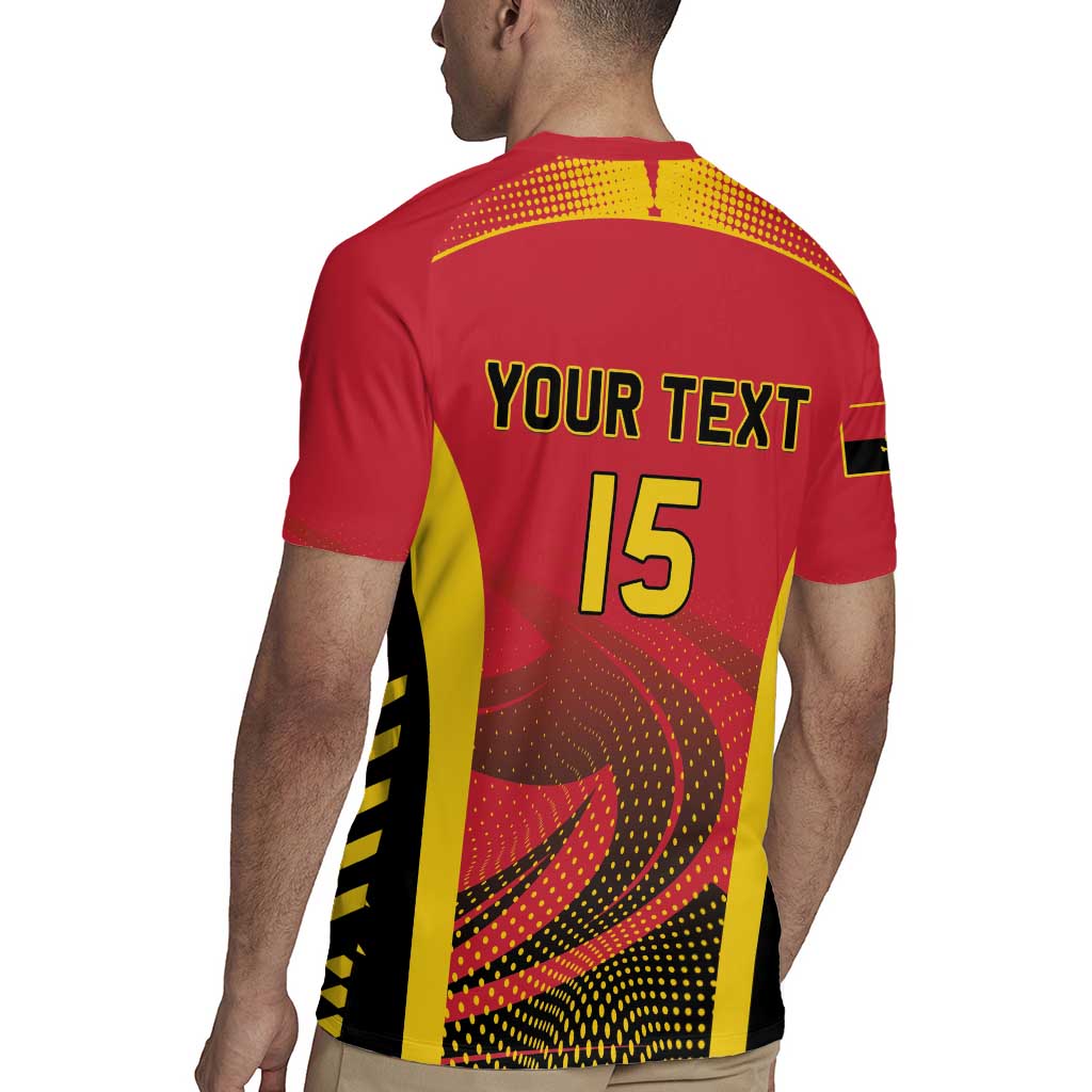 Angola Basketball Custom Rugby Jersey Go Champions - Wonder Print Shop