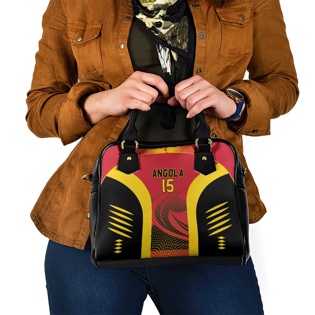 Angola Basketball Custom Shoulder Handbag Go Champions - Wonder Print Shop