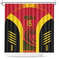 Angola Basketball Custom Shower Curtain Go Champions - Wonder Print Shop