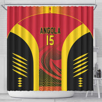 Angola Basketball Custom Shower Curtain Go Champions - Wonder Print Shop