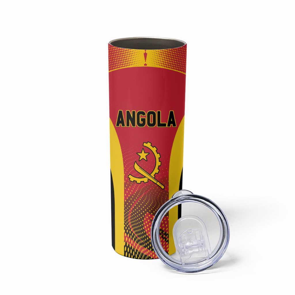 Angola Basketball Custom Skinny Tumbler Go Champions - Wonder Print Shop