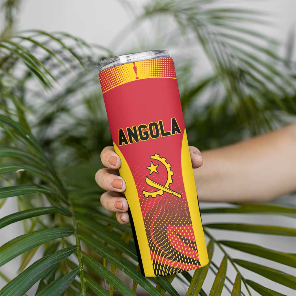 Angola Basketball Custom Skinny Tumbler Go Champions - Wonder Print Shop