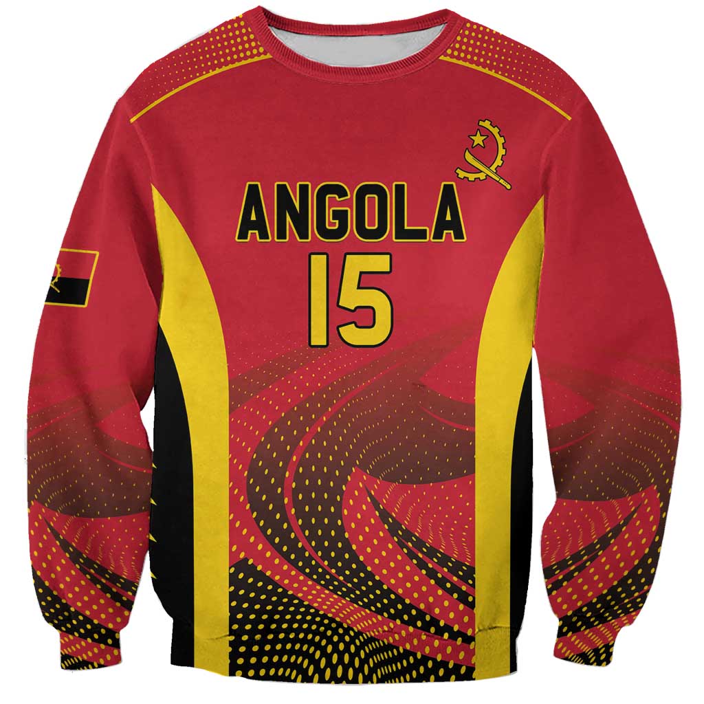 Angola Basketball Custom Sweatshirt Go Champions - Wonder Print Shop