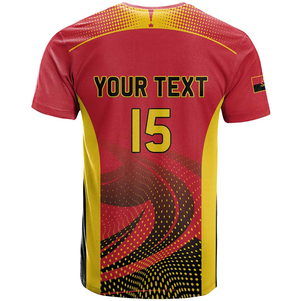 Angola Basketball Custom T Shirt Go Champions - Wonder Print Shop