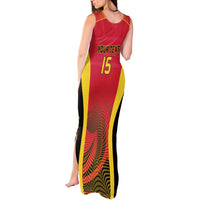 Angola Basketball Custom Tank Maxi Dress Go Champions - Wonder Print Shop
