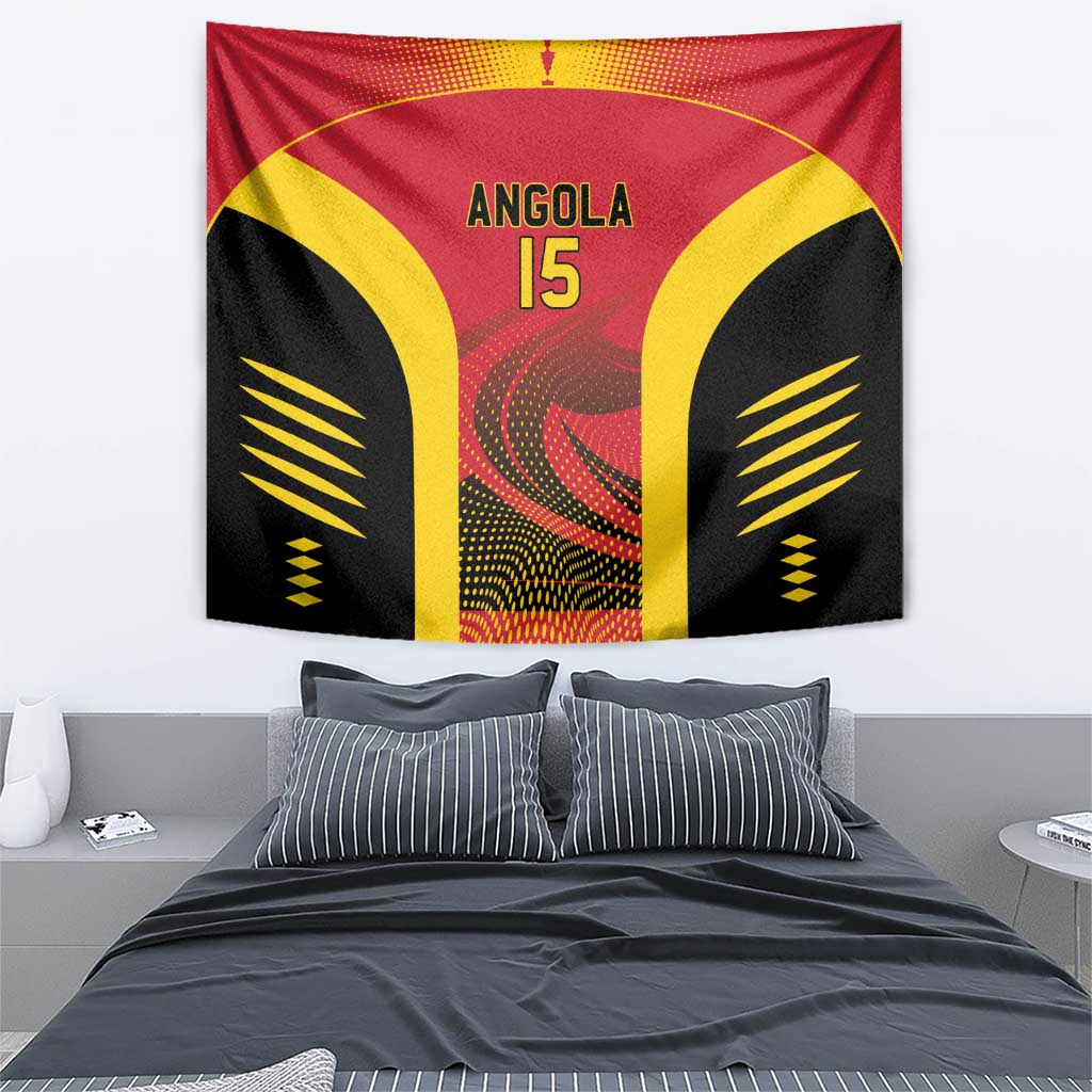 Angola Basketball Custom Tapestry Go Champions - Wonder Print Shop