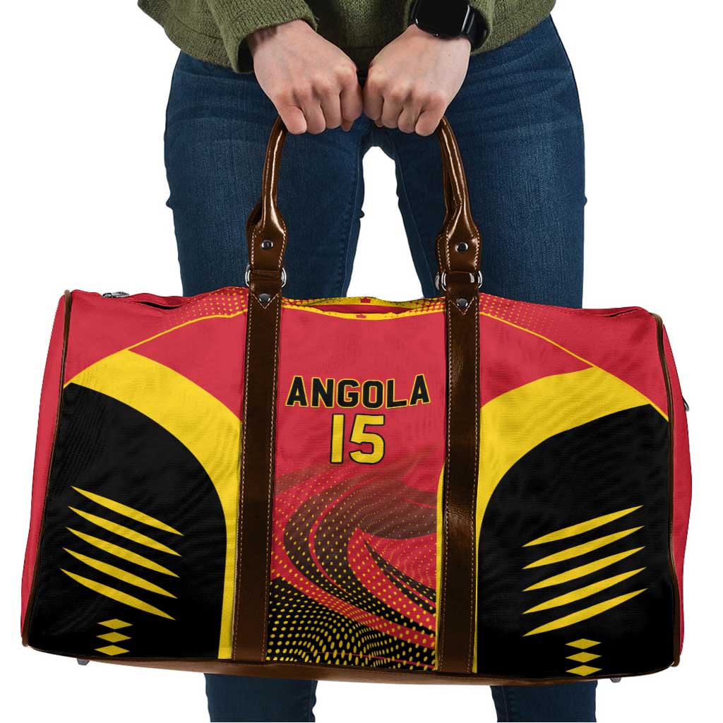 Angola Basketball Custom Travel Bag Go Champions - Wonder Print Shop