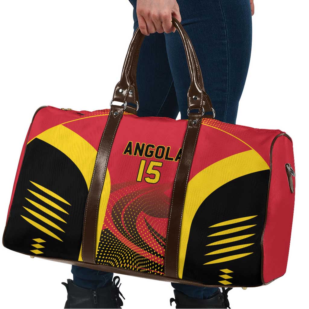 Angola Basketball Custom Travel Bag Go Champions - Wonder Print Shop