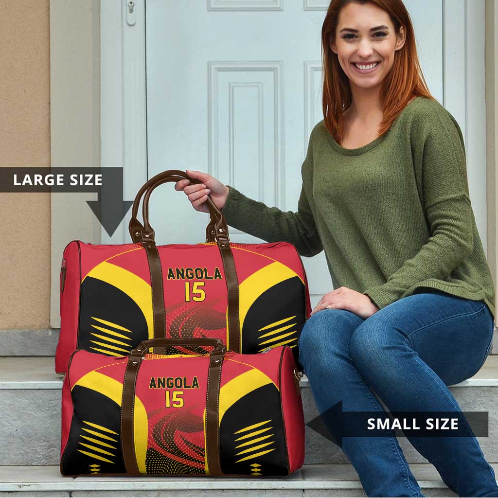 Angola Basketball Custom Travel Bag Go Champions - Wonder Print Shop