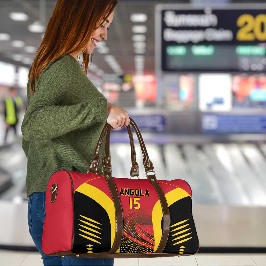 Angola Basketball Custom Travel Bag Go Champions - Wonder Print Shop