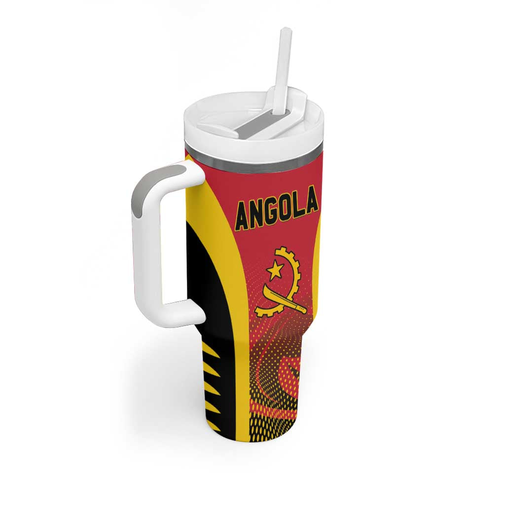 Angola Basketball Custom Tumbler With Handle Go Champions - Wonder Print Shop