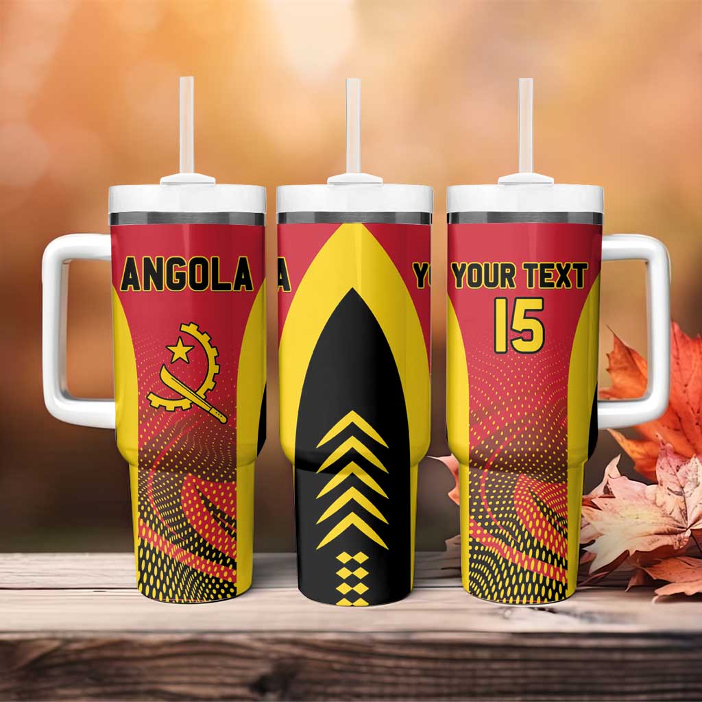 Angola Basketball Custom Tumbler With Handle Go Champions - Wonder Print Shop