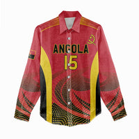 Angola Basketball Custom Women Casual Shirt Go Champions - Wonder Print Shop