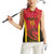 Angola Basketball Custom Women Sleeveless Polo Shirt Go Champions - Wonder Print Shop