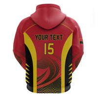 Angola Basketball Custom Zip Hoodie Go Champions - Wonder Print Shop