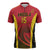 Angola Basketball Custom Zipper Polo Shirt Go Champions - Wonder Print Shop