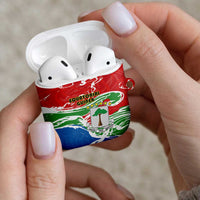 Equatorial Guinea Independence Day AirPods Case Coat Of Arms With Map - Wonder Print Shop