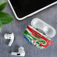 Equatorial Guinea Independence Day AirPods Case Coat Of Arms With Map - Wonder Print Shop