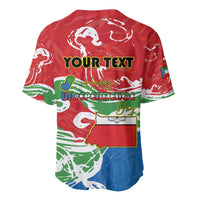 Personalized Equatorial Guinea Independence Day Baseball Jersey Coat Of Arms With Map - Wonder Print Shop